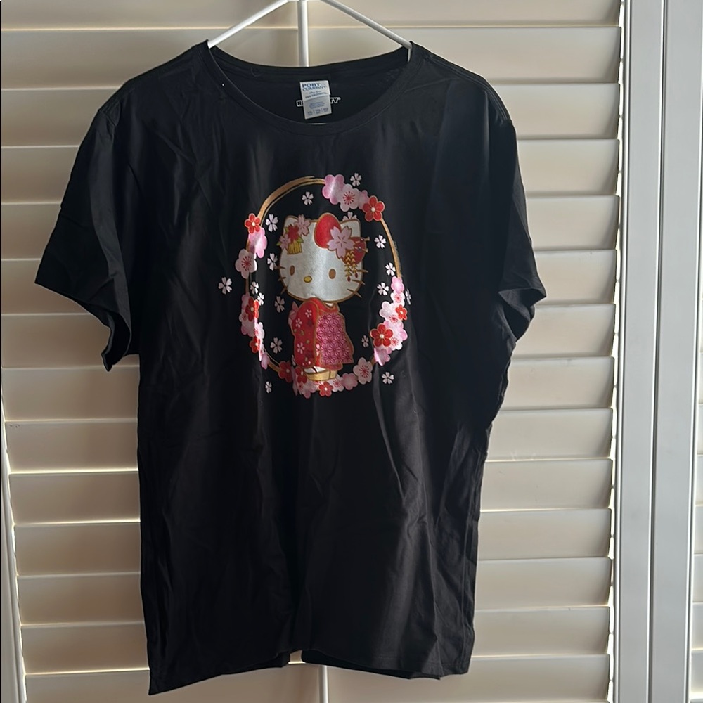 NWOT Hello Kitty sakura tshirt.  Women’s size XXL.